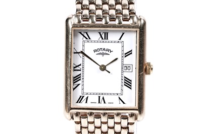 Lot 788 - Rotary: a 9ct yellow gold wristwatch