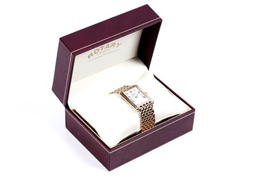Lot 788 - Rotary: a 9ct yellow gold wristwatch