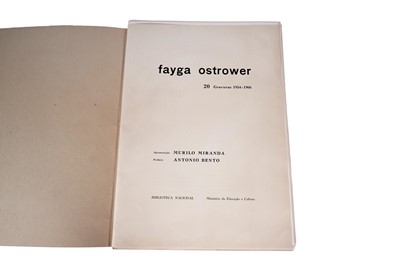 Lot 443 - Fayga Ostrower - Fayga Ostrower, 20 Gravuras 1954-1966 | prints