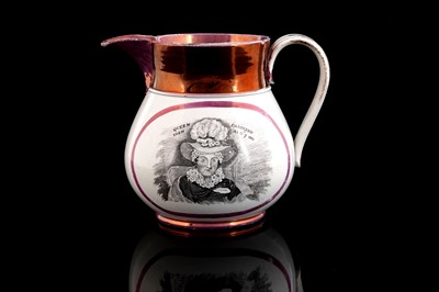 Lot 260 - A Queen Caroline commemorative jug