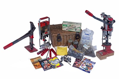 Lot 312 - A MEC Model 650 Shotshell reloading press; and other items