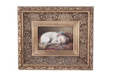 Lot 264 - Marie Zajaczkowska - Bob Sleeping | oil