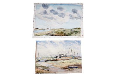 Lot 585 - William Palmer Robins - Two marine views | watercolours