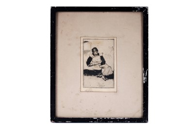 Lot 584 - Attributed to William Palmer Robins - Violet Dollimore | etching