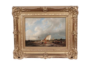 Lot 235 - Late 19th Century Flemish School - Volendam on the Zuiderzee | oil