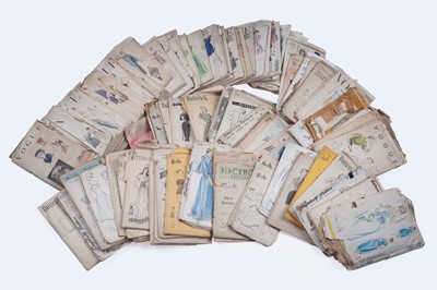 Lot 314 - A collection of vintage dress patterns