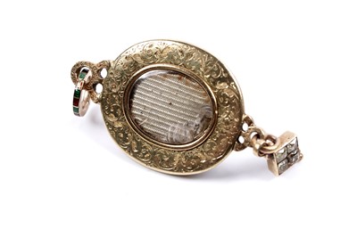Lot 681 - A Victorian Holbeinesque pendant