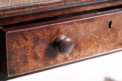 Lot 12 - A Regency inlaid mahogany and walnut banded sofa table