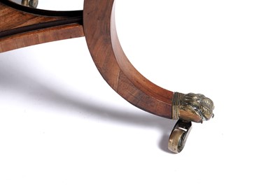 Lot 570 - Attributed to William Trotter: a Regency mahogany sofa table