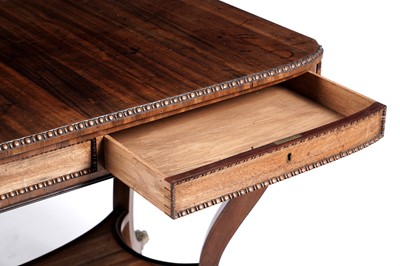 Lot 570 - Attributed to William Trotter: a Regency mahogany sofa table