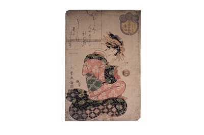 Lot 609 - Two Japanese ukiyo-e woodblock prints
