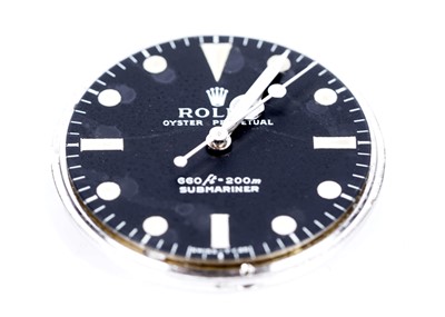 Lot 759 - Rolex Oyster Perpetual Submariner: a stainless steel cased automatic wristwatch