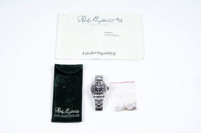 Lot 759 - Rolex Oyster Perpetual Submariner: a stainless steel cased automatic wristwatch