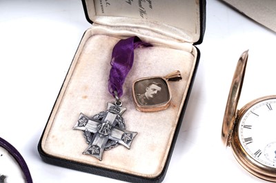 Lot 679 - A First World War Military Cross medal collection