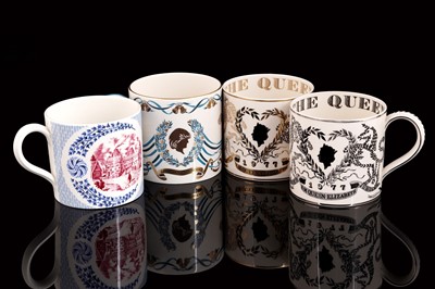 Lot 225 - Richard Guyatt and Robert Gooden Wedgwood mugs