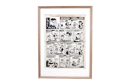 Lot 11 - Original artwork by Ken Reid depicting Faceache