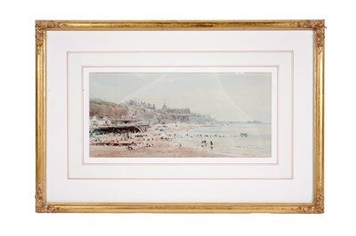 Lot 626 - Frank Watson Wood - Summer on Bournemouth Seafront | watercolour