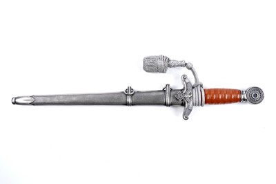 Lot 1183 - A rare German Third Reich TENO (Technische Nothilfe) Leaders dress dagger