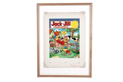 Lot 275 - Original cover artwork for Jack & Jill Holiday Special