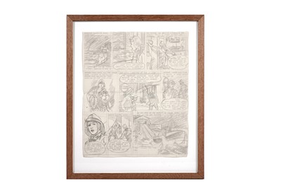 Lot 20 - Original pencil artwork for School Friend