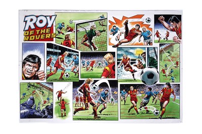 Lot 3 - Artworks for Roy of the Rovers