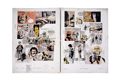 Lot 277 - Artwork for Kung Fu by Martin Asbury