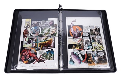 Lot 22 - Artwork by Martin Asbury for The Six Million Dollar Man
