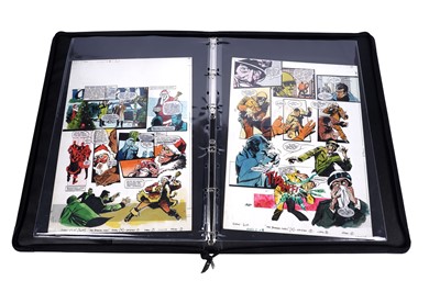 Lot 23 - Artwork by Martin Asbury for The Six Million Dollar Man