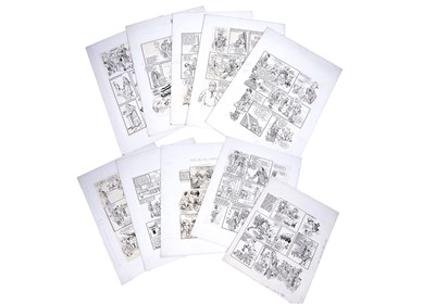 Lot 30 - Original artwork for Just William by John Ransom