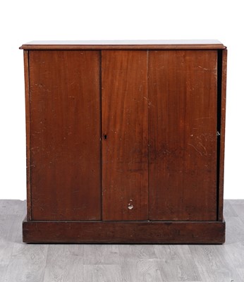 Lot 45 - A Victorian mahogany cabinet