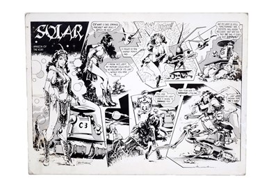 Lot 33 - Artwork for Solar: Amazon of the Void, after John Richardson
