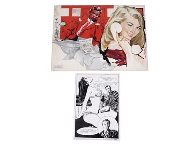 Lot 34 - Original artwork by Mario Tempesti, and Milo Manara