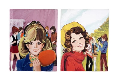 Lot 178 - Original front cover artwork for Princess Tina by Purita Campos