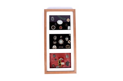 Lot 874 - A selection of Weimar and earlier German enamel and other badges