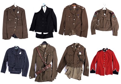 Lot 7 - A selection of British military interest uniforms
