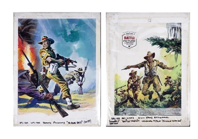 Lot 57 - Franco Picchioni - Original cover art work | body colour on board
