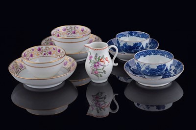 Lot 212 - A Lowestoft jug; and other items