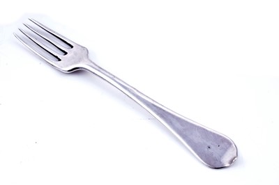 Lot 199 - An early 18th Century small silver fork