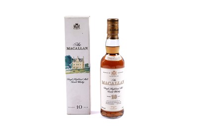 Lot 562 - The Macallan 10 Year Old Single Malt Scotch Whisky, half bottle