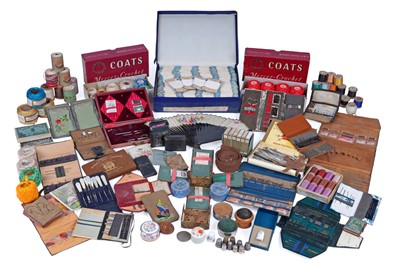 Lot 280 - A large collection of sewing related items