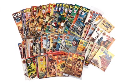 Lot 69 - Lion Picture Library and Giant War Picture Library by Fleetway