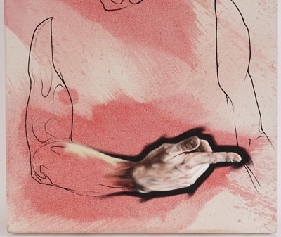 Lot 334 - Benjamin Arnold - Study of a hand | oil