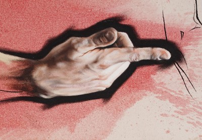 Lot 334 - Benjamin Arnold - Study of a hand | oil