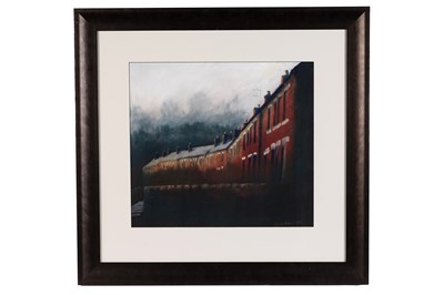 Lot 534 - Michelle Milburn - Stret scene | pastel