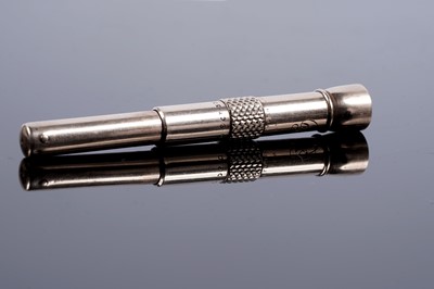 Lot 340 - A Samson Mordan & Co L&C Hardtmuth 9ct gold cigar pricker