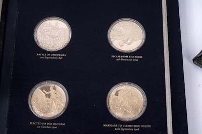 Lot 232 - The Churchill Centenary Trust medals Presentation set; and others