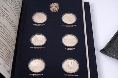 Lot 232 - The Churchill Centenary Trust medals Presentation set; and others