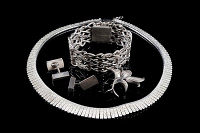 Lot 82 - Swedish and other silver jewellery