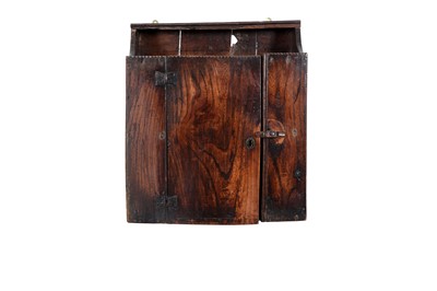 Lot 48 - A 17th Century chip carved elm cupboard