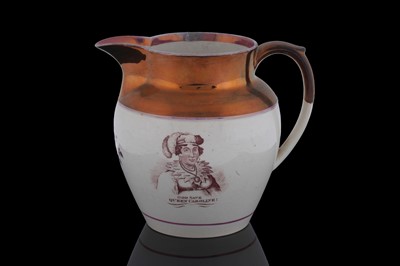 Lot 217 - A Queen Caroline commemorative jug